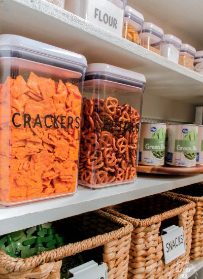 Small Pantry Organization