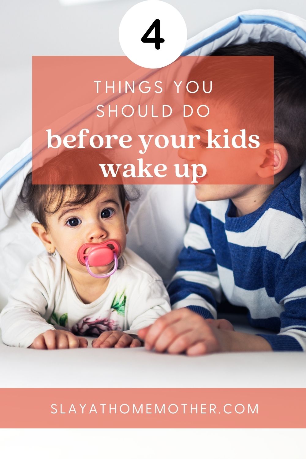 4 things you should do before your kids wake up