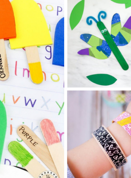 17 Easy Popsicle Stick Crafts For Kids – Great For Rainy Days Inside!