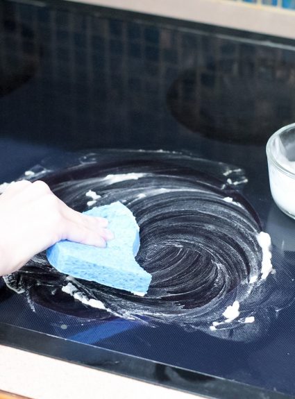How To Clean A Black Stove Top