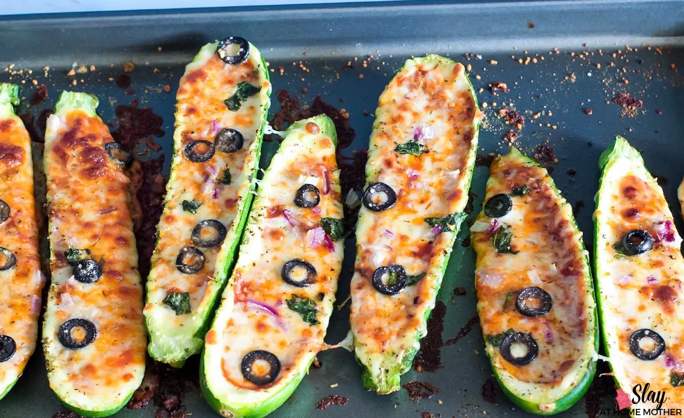Zucchini Pizza Boats &ndash; Ready In 25 Minutes!