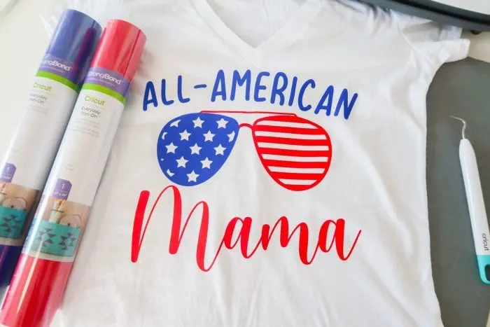 EasyPress 2 Tutorial: DIY Women&rsquo;s 4th Of July Shirt