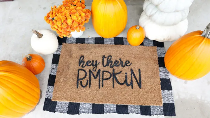 DIY Doormat &ndash; An Easy Cricut Project