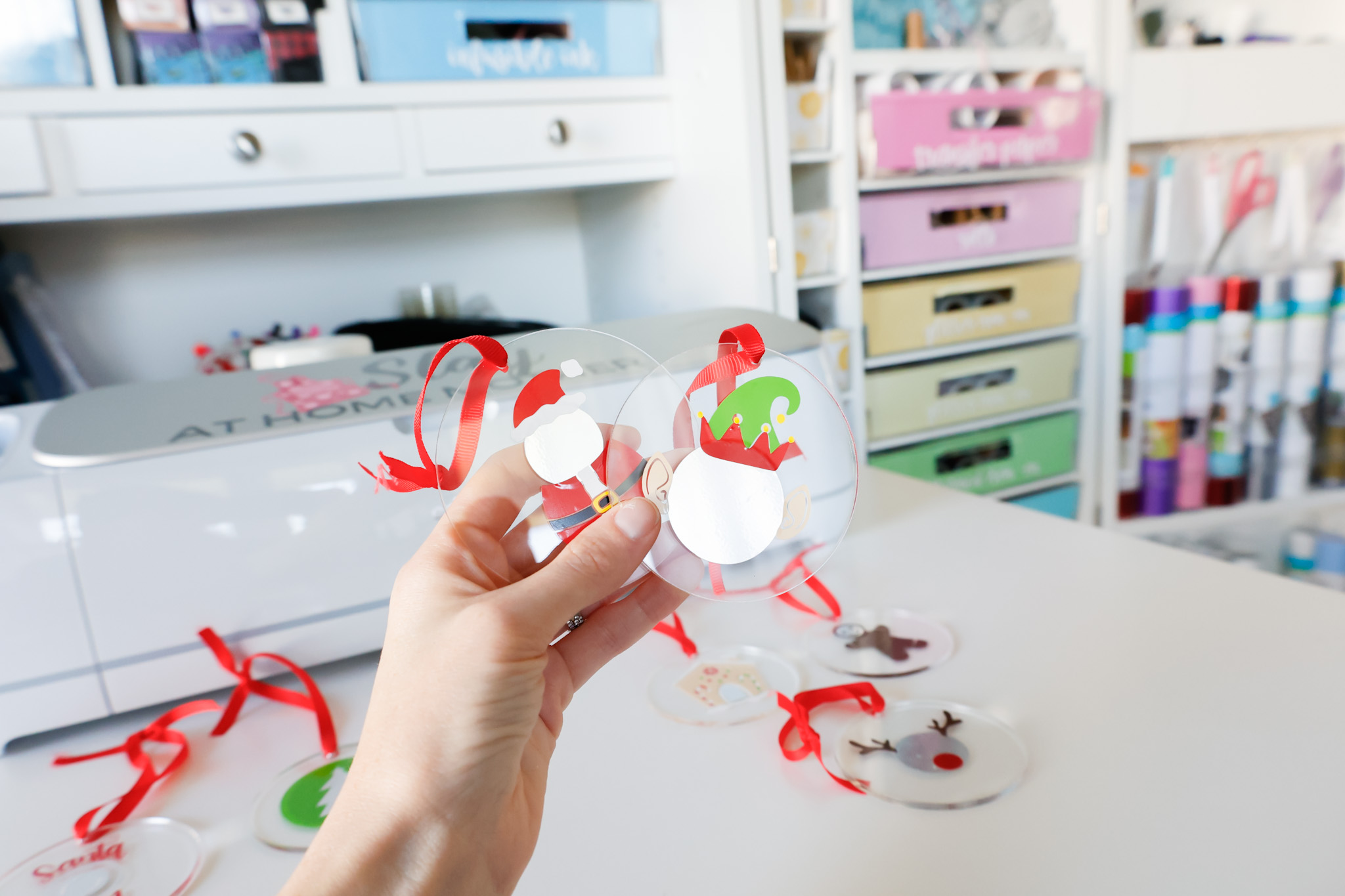 Unique Christmas Acrylic Ornaments – Reflection Ornaments