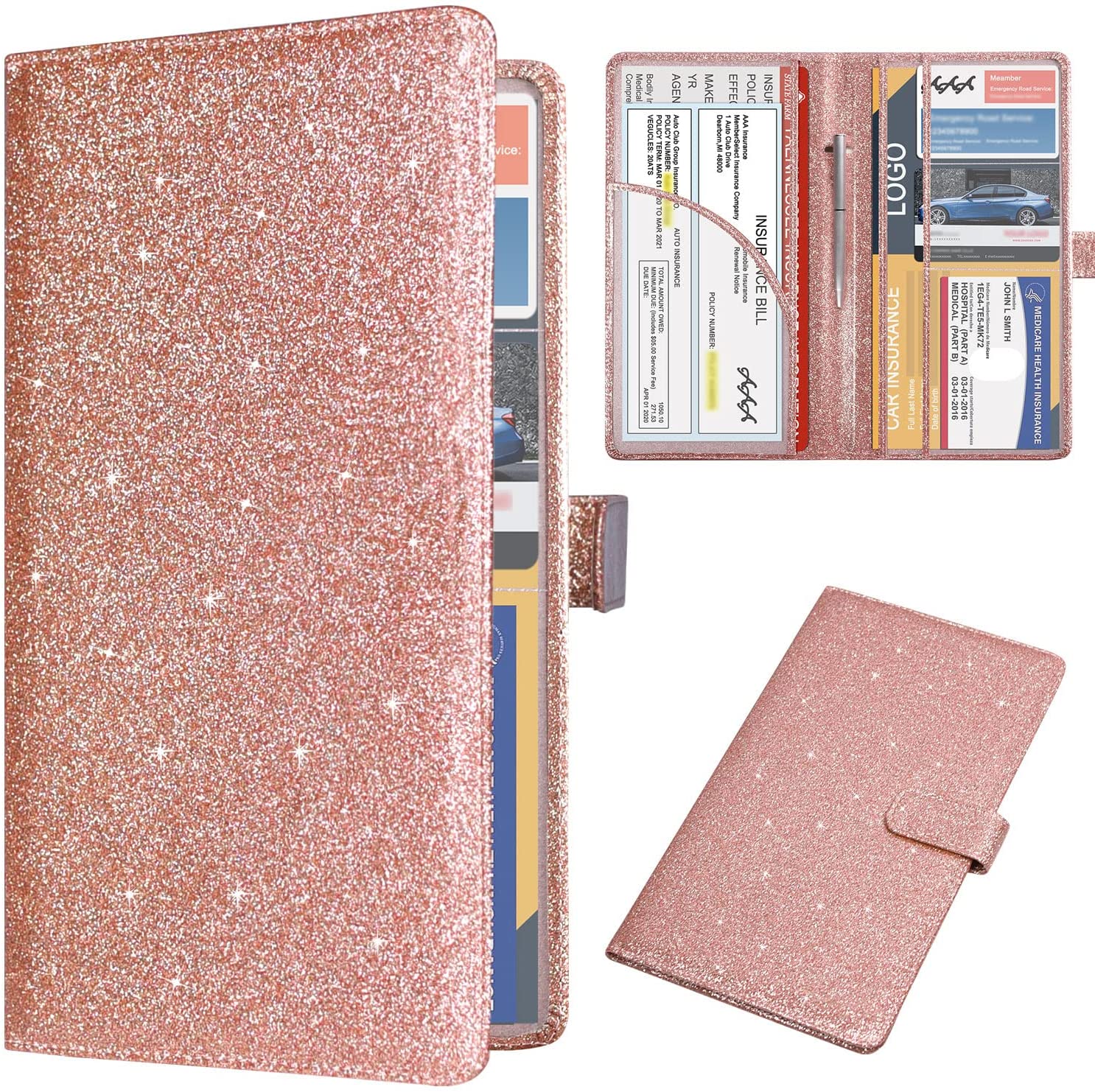 car registration holder organizer