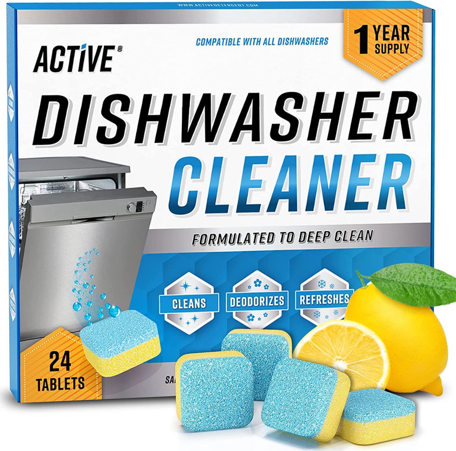 Dishwasher Cleaner Tabs – 40% Off Bundle