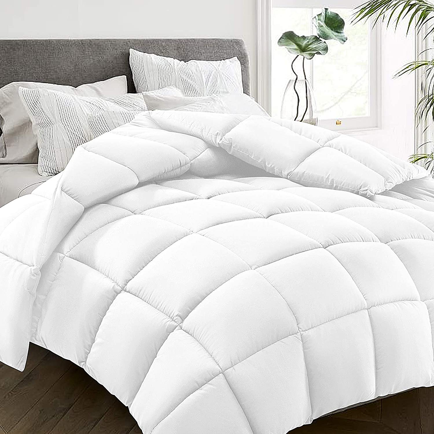 Down Alternative Comforter Sale: $27