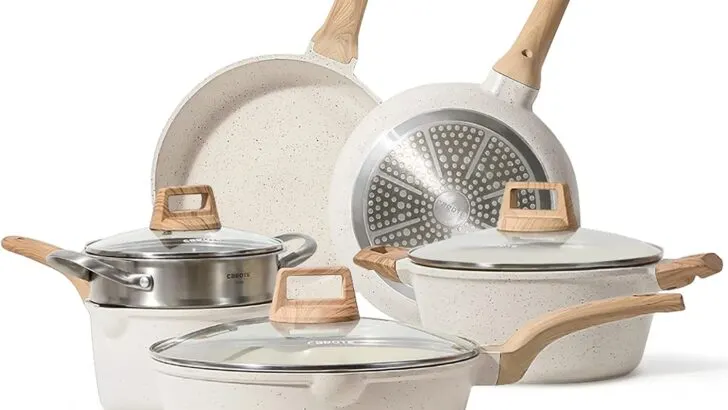 Carote Pots Pans Set Sale Under $100