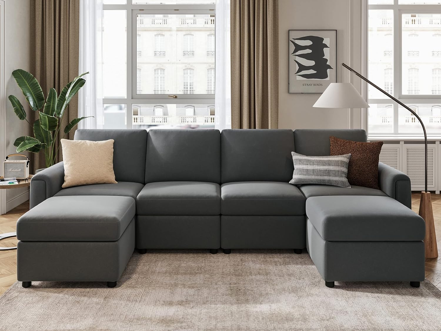 6-Seat Sectional Sofa