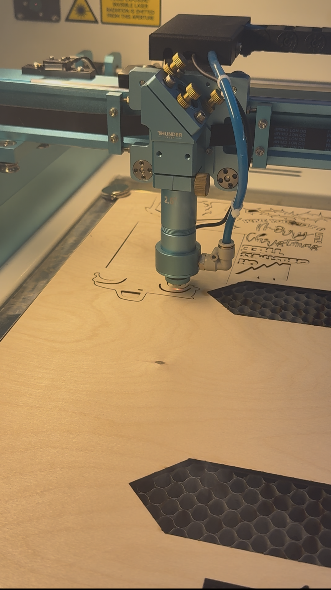 laser cut wood shapes finished